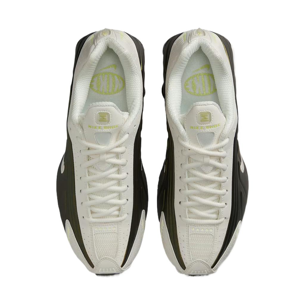 Nike Кроссовки женские Shox R4 Sail Light Lemon Twist Off Noir Зеленый Lt-Lemon-Twist-Off-Noir IB8062-133