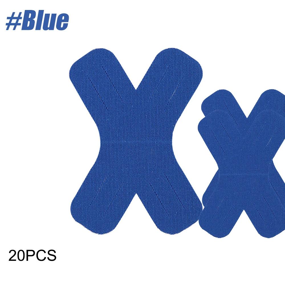 10/20 Pcs Kinesiology Tape Precut, X-Shaped Muscle Tape For Pain Relief & Joint Support, Elastic Sports Tape