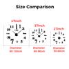 Настенные часы 2D/3D reloj de pared DIY Кварцевые часы Акриловые зеркальные наклейки Horloge Murale Домашний декор Часы Современный дизайн