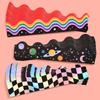 xo, Fetti Outer Space Bulletin Board Trim Set, 72 feet, 60 Pieces | Chalkboard Border, Classroom Decorations, School Planets Sign, Science Banner,