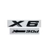 3D ABS Буквенные Шильдики для Эмблемы Багажника подходят для моделей BMW X6 E71 F16 E72 G06, а также XDRIVE 30d 28i 30i 35i 50i