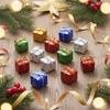 Multicolor Christmas Gift Boxes (Set of 12) | Christmas Tree Decoration Items Hanging Ornaments Props | Xmas Decorations