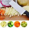 Stainless Steel Wave Potato Cutter Kitchen Potato Chip Slicer French Fry Maker Tools Kitchen Accessories Vegetable Tools