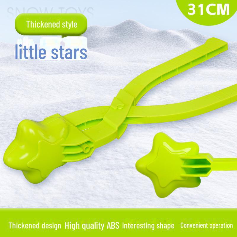 Детская игрушка-зажим «Утка-снежок» — инструмент для игры в снег на открытом воздухе