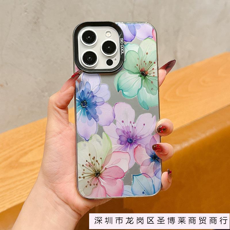 Простые цветы и растения для чехла на телефон Apple 16promax iphone15pro/14/13/12/11 модный 7