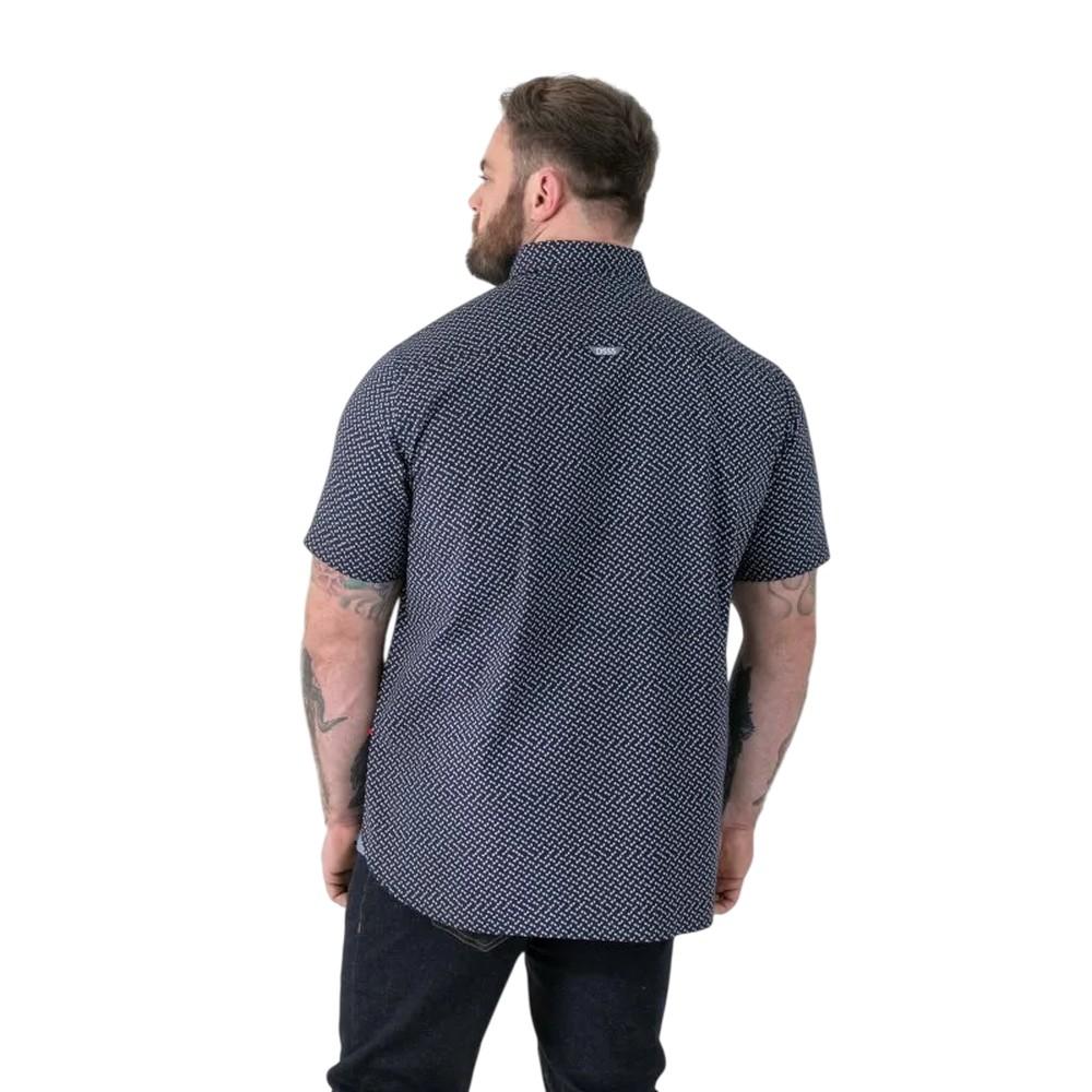 Duke Mens Melrose D555 Icon Kingsize Short-Sleeved Shirt