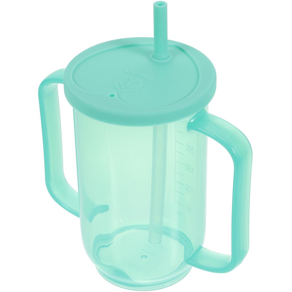 Adult Sippy Cup 2 Handles Plastic Mug Drinking Cup Disabled Elderly Spill Proof Dysphagia Cup Parkinsons Aids Living