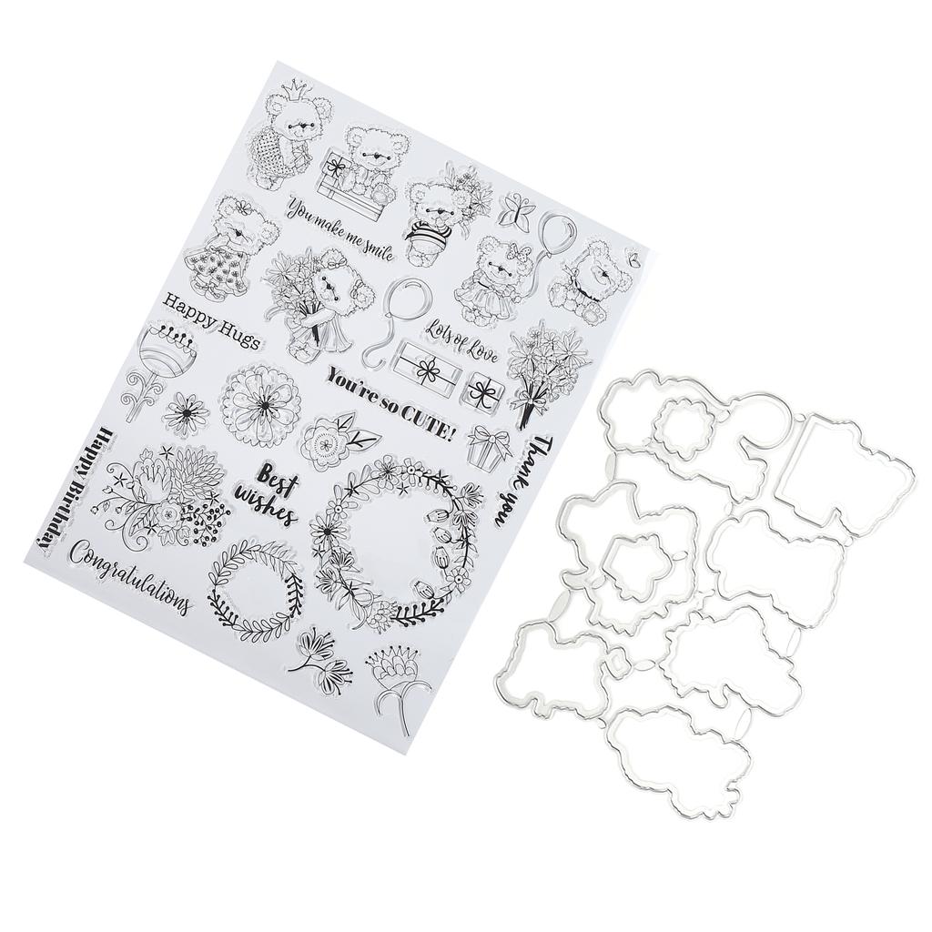 Transparent Stamp  Seal Making Molds for Hand Account Scrapbooking Pattern  Decoration