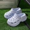 Women Thick Sole Slides Sandals Summer Walking and Travel Casual Daily Wear Easy Warm Weather Footwear Holiday Style Sizes 35-40