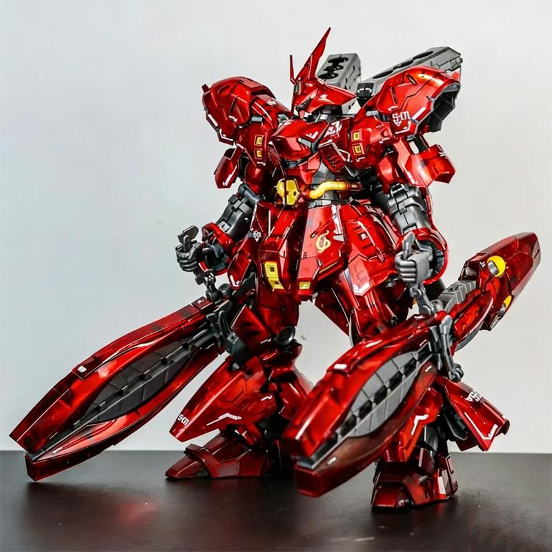 RG 1/144 Гальванизированный Полупрозрачный Сазаби Фукуока Сборная Модель Набор Фигурка Действия С Клешней Краба Водные Наклейки Игрушка для Мальчика