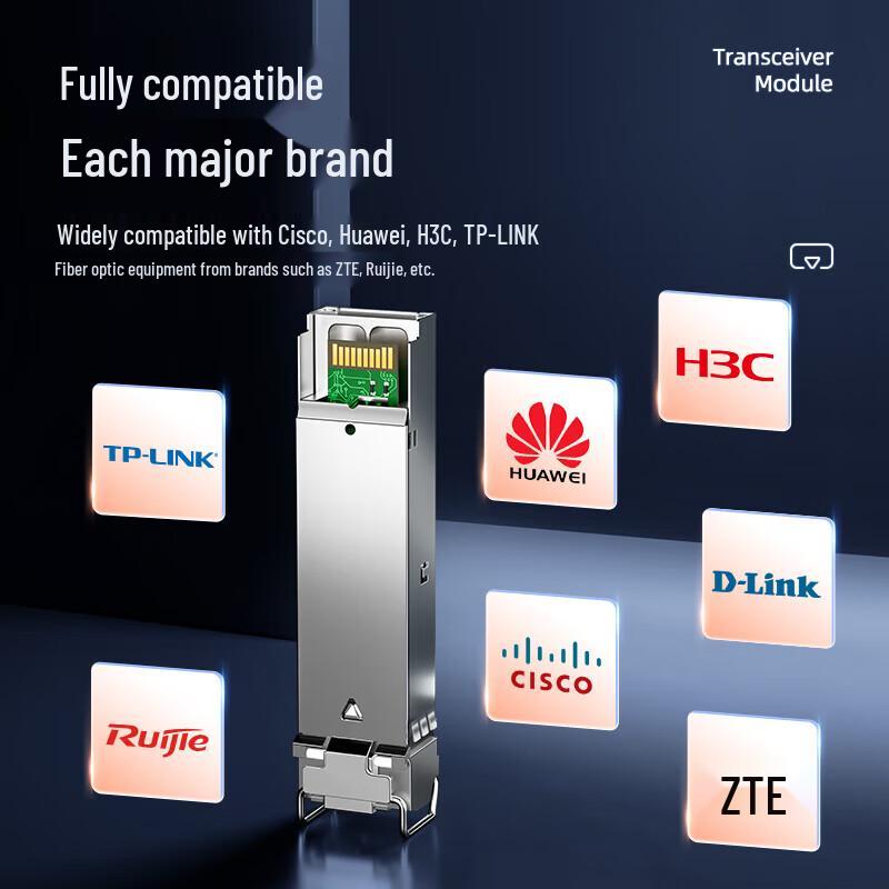 SAMZHE 10G SFP+ Single-Mode Single-Fiber Optical Transceiver
