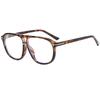 New fashion retro casual double beam polygonal sunglasses ins personalized versatile travel street photo sunscreen sunglasses