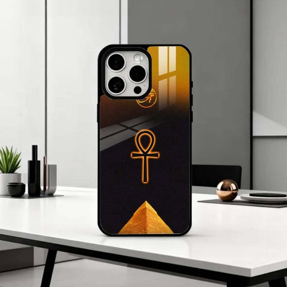 КРУТОЙ A-Древний E-Египет Искусство Чехол Для Телефона Для iPhone17,16,15,14,13,12,11 Plus,Pro Max Магнитный Для Magsafe Беспроводной Зарядки