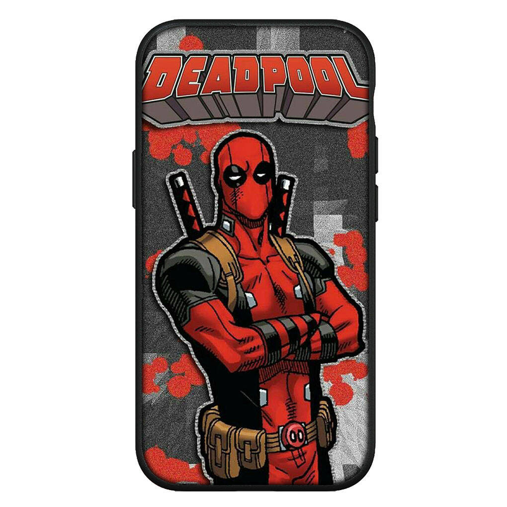 Чехол для iPhone 17 16 15 Xiaomi Poco Redmi Note 14 13 12 11 Pro Max 9 16e Samsung Galaxy S25 S24 S23 OPPO Huawei Marvel Росомаха Дэдпул Чехол для телефона