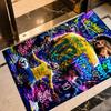 Neymar Dreams Football Legend Customizable Name Area Rug Design for Dormitory Kitchen Outdoor Dining Room Antislip Carpet Decorate Offices