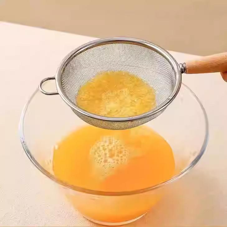 Скиммерная ложка из нержавеющей стали для муки, соевого молока, масла, сока и кухонных задач, защищающих от ожогов