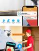 V380 Panoramic HD Smart Bulb Camera - 2 Million Tuya Remote Monitoring Surveillance Device