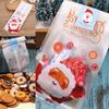 Household Snack Santa Claus Cartoon Candy Pockets Merry Christmas Cookies Bag Baking Packaging Bags