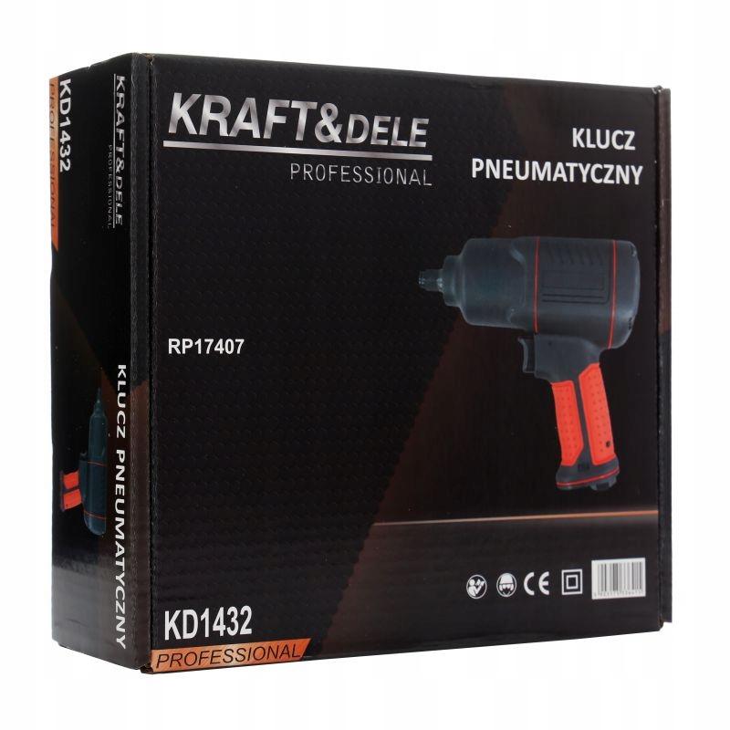 Pneumatic Impact Wrench 1/2" 1200Nm Kraft&Dele Kd1432