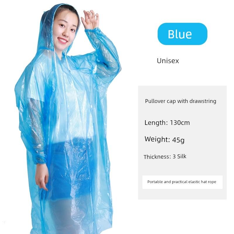 Thickened Children's Large Size Outdoor Travel Disposable Raincoat
