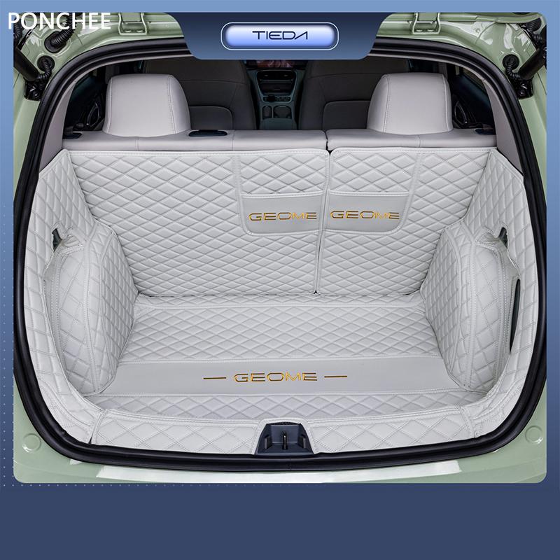 Для Geely EX2 EMAS 5 Xingyuan 2025 2026 Полный коврик в багажник Защитная накладка на дно багажника Грязезащитные автомобильные аксессуары
