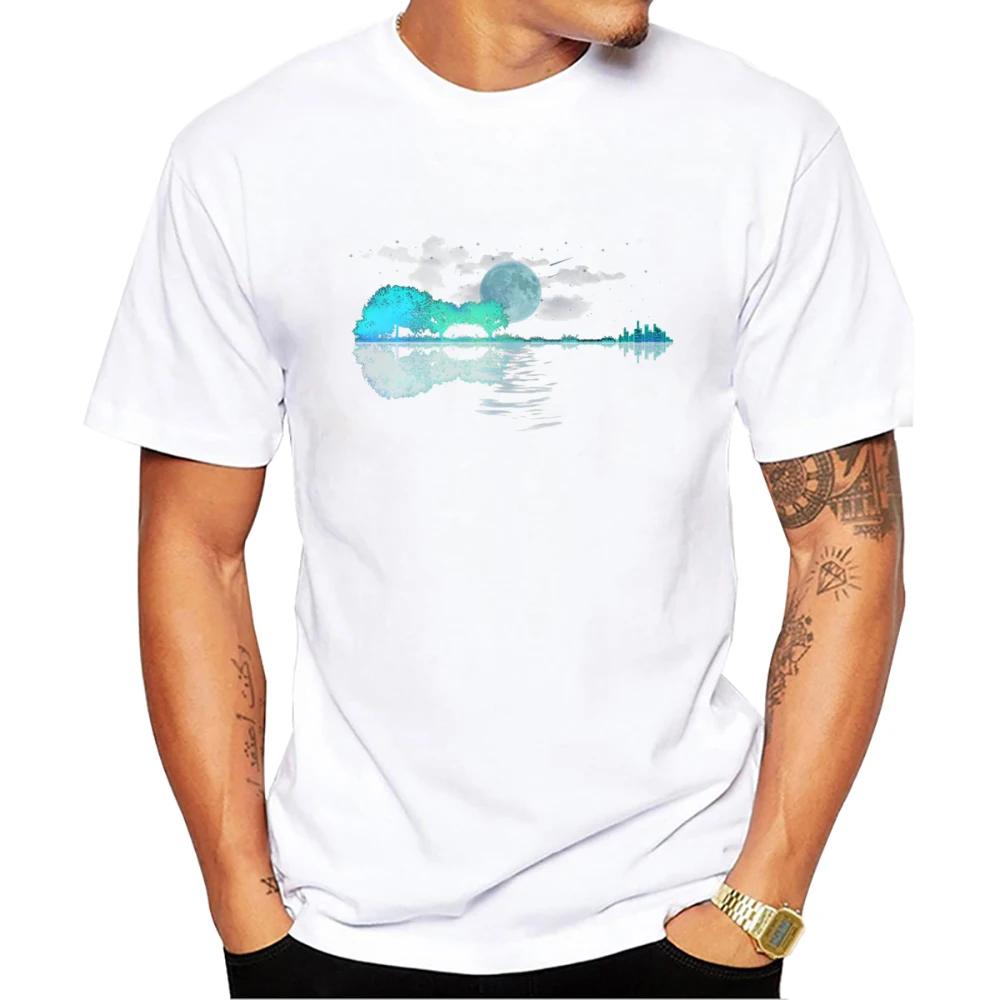 Sapextee Vintage Funny Music Tees Guitar Legends1959 Men TShirts Retro Letters Guitar Print Short Sleeve TShirt Sport Tops
