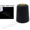 Polyester Polyester Thread Black White 402 Thread DIY Sewing Sewing Thread