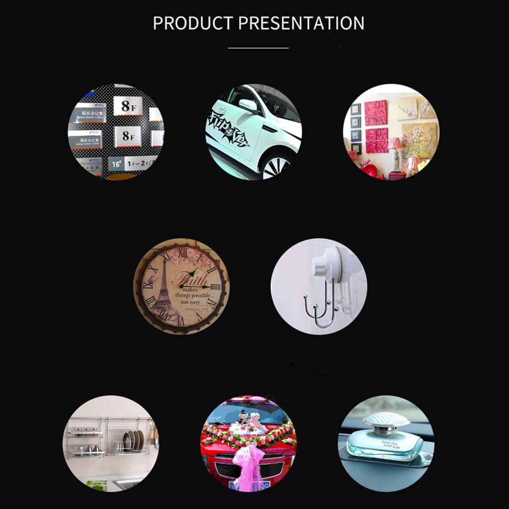 Лента для настенного монтажа, двухсторонняя, многоразовая, прозрачная, съемная, 3 м/118,1 дюйма