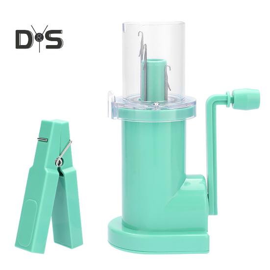 Ручная намотка шнура, компактный размер, эффективный органайзер для вязания шнура, портативная вязальная машина для самостоятельного изготовления катушек