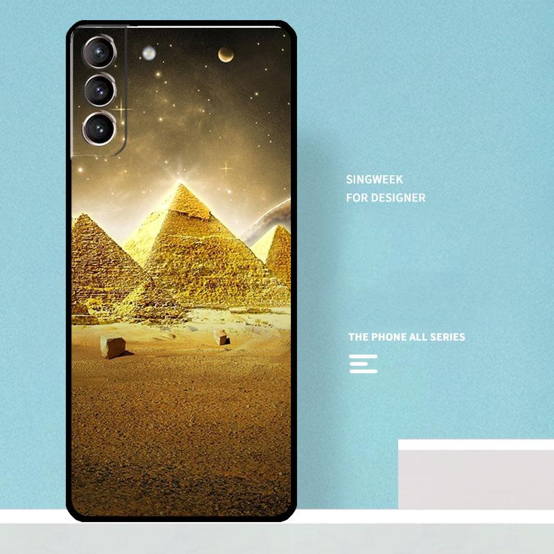 Ancient Egyptian Case For Samsung Galaxy S25 Ultra S21 S22 S23 S24 Ultra S9 S10 S20 Plus S25 FE Phone Cover