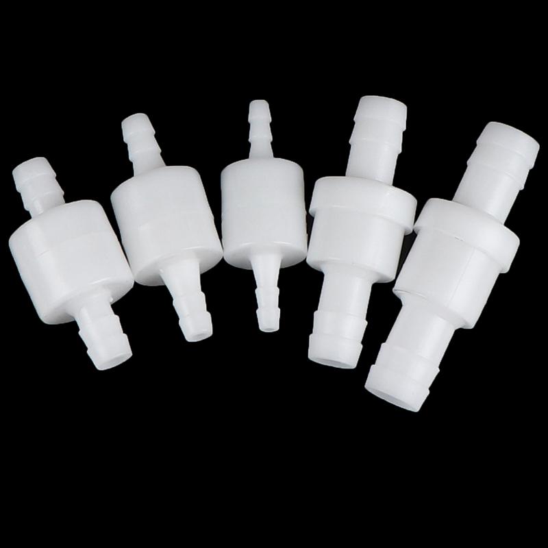 Plastic One-Way Non-Return Water Inline Fluids Check Valves For Fuel Gas Liquid