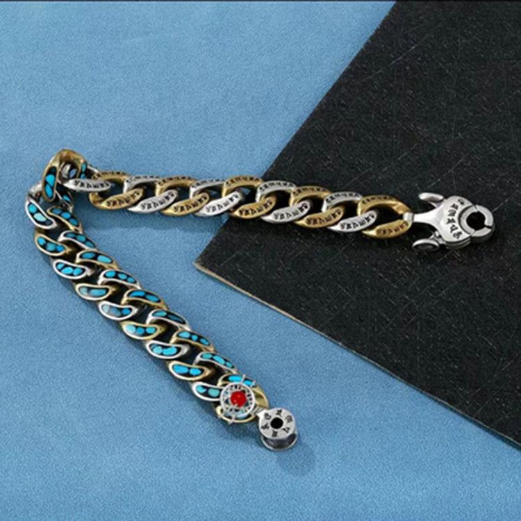 Новое высококлассное кольцо с мантрой из шести слогов, мужской и женский браслет, модный браслет в национальном стиле