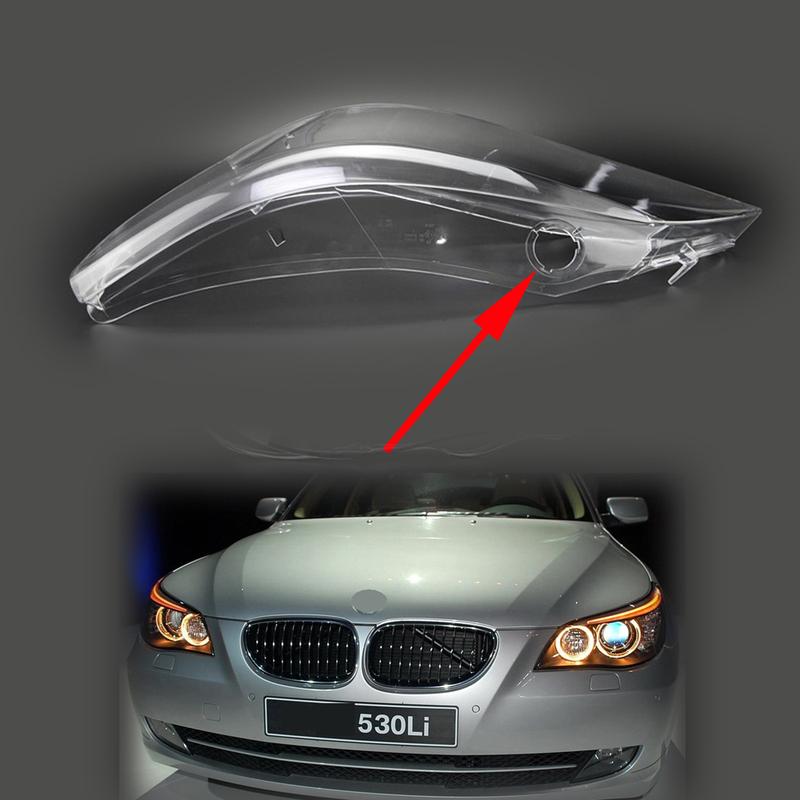 Для BMW E60 E61 2008-2010 5 Серии 525i 530i Крышка фары с отверстием