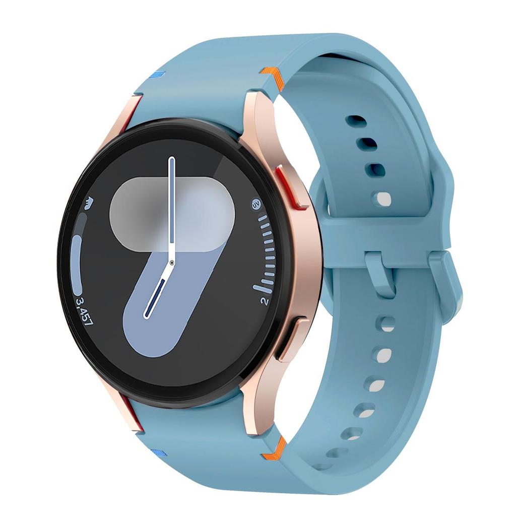 НОВЫЙ Силиконовый Ремешок для Samsung Galaxy Watch 7 6 5 4 40мм 44мм 5Pro 45мм Спортивный Браслет для Galaxy Watch 6 Classic 43мм 47мм Лента