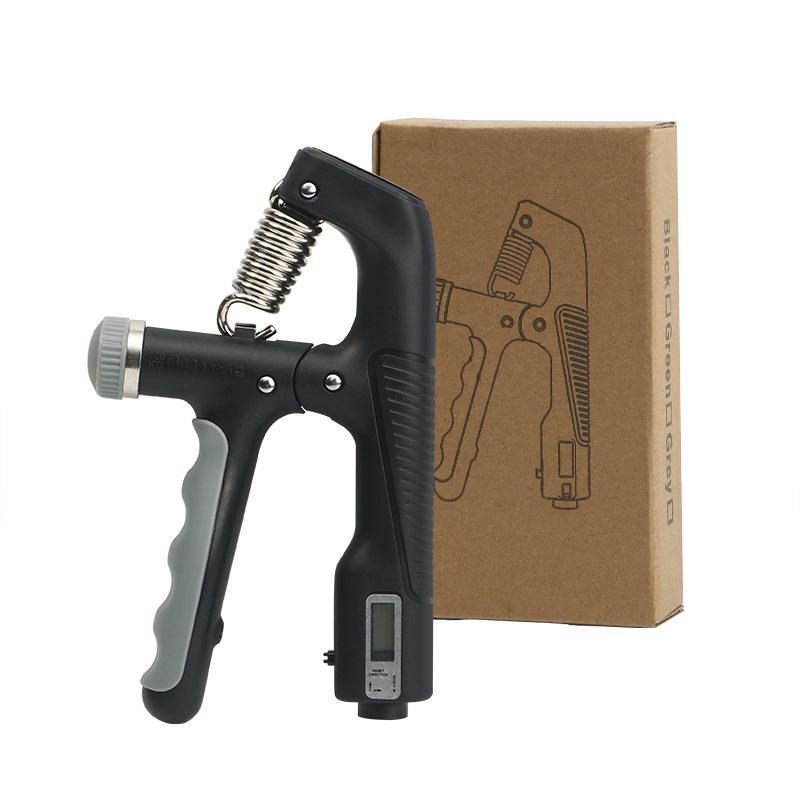Силовой тренажер с регулируемым хватом: Электронный счетный ручной захват (10-100КГ) для тренировки мышц