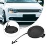 Car Repair Vehicle Maintenance Unpainted Front Bumper Cap Auto Bumper Tow Hook Cover Auto Accessory ABS Plastic