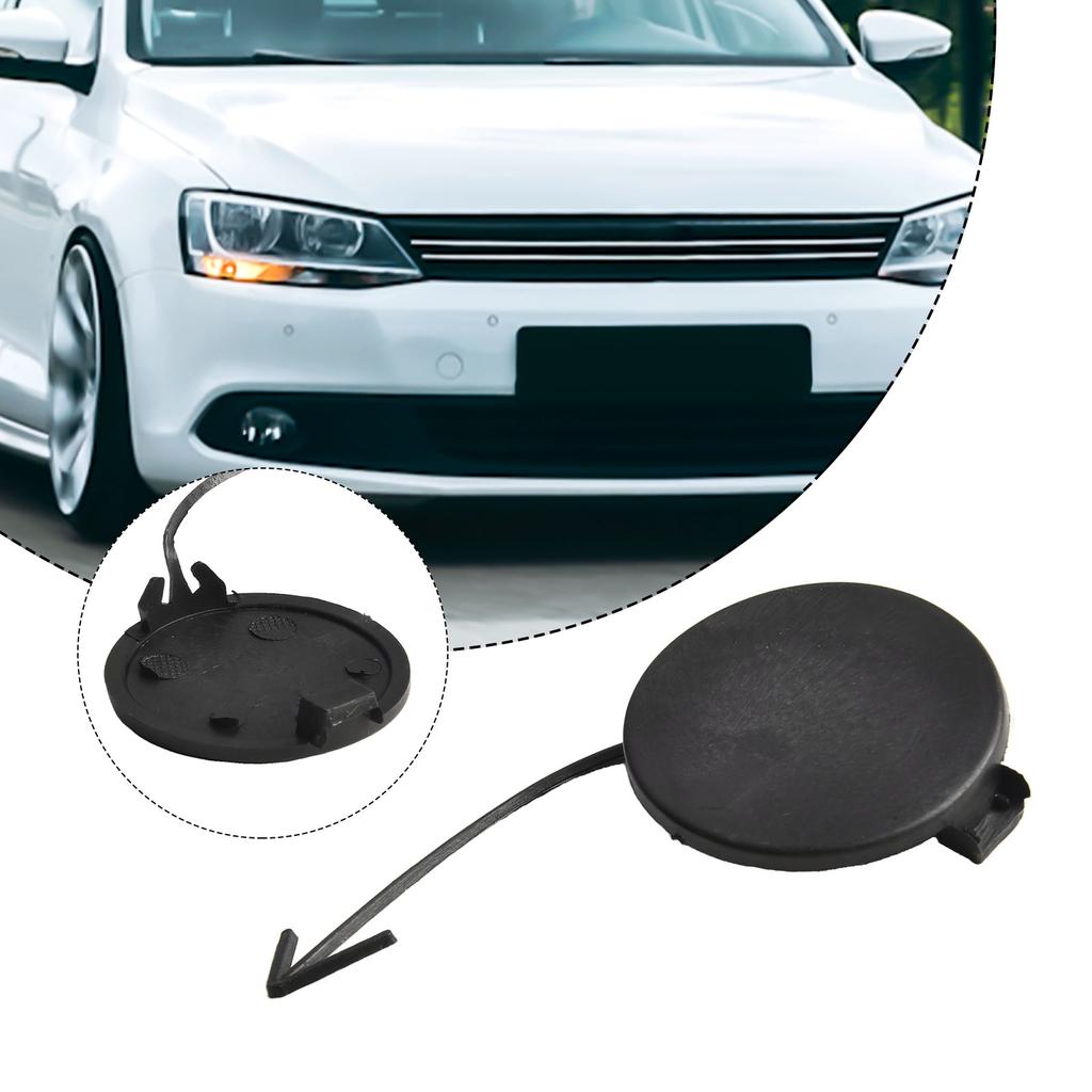 Car Repair Vehicle Maintenance Unpainted Front Bumper Cap Auto Bumper Tow Hook Cover Auto Accessory ABS Plastic