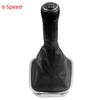 For VW Volkswagen Polo 6C 2015 2016 2017 2018 5/6 Speed Gear Shift Knob Gaiter Boot Cover Case Car Styling Accessories