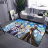 Genshin игра ковер с мультяшным принтом ковер для гостиной спальни нескользящий коврик для детской игровой комнаты ковер реквизит для фотосъемки