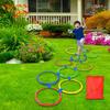 10 Count Hopscotch Rings for Jumping Games And Toss Activities