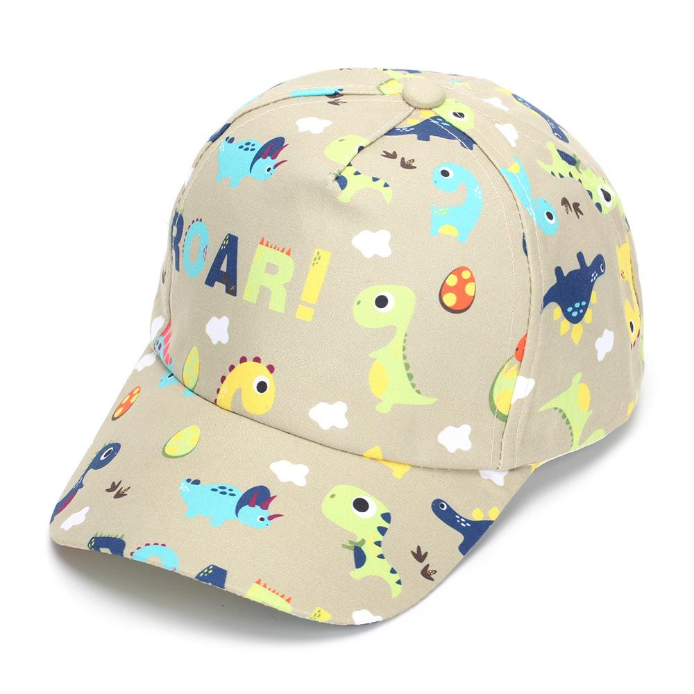 Children's Cartoon Animal Baseball Caps - Spring/autumn - Boys' Cute Beanie Hats - Girls' Sun Hats