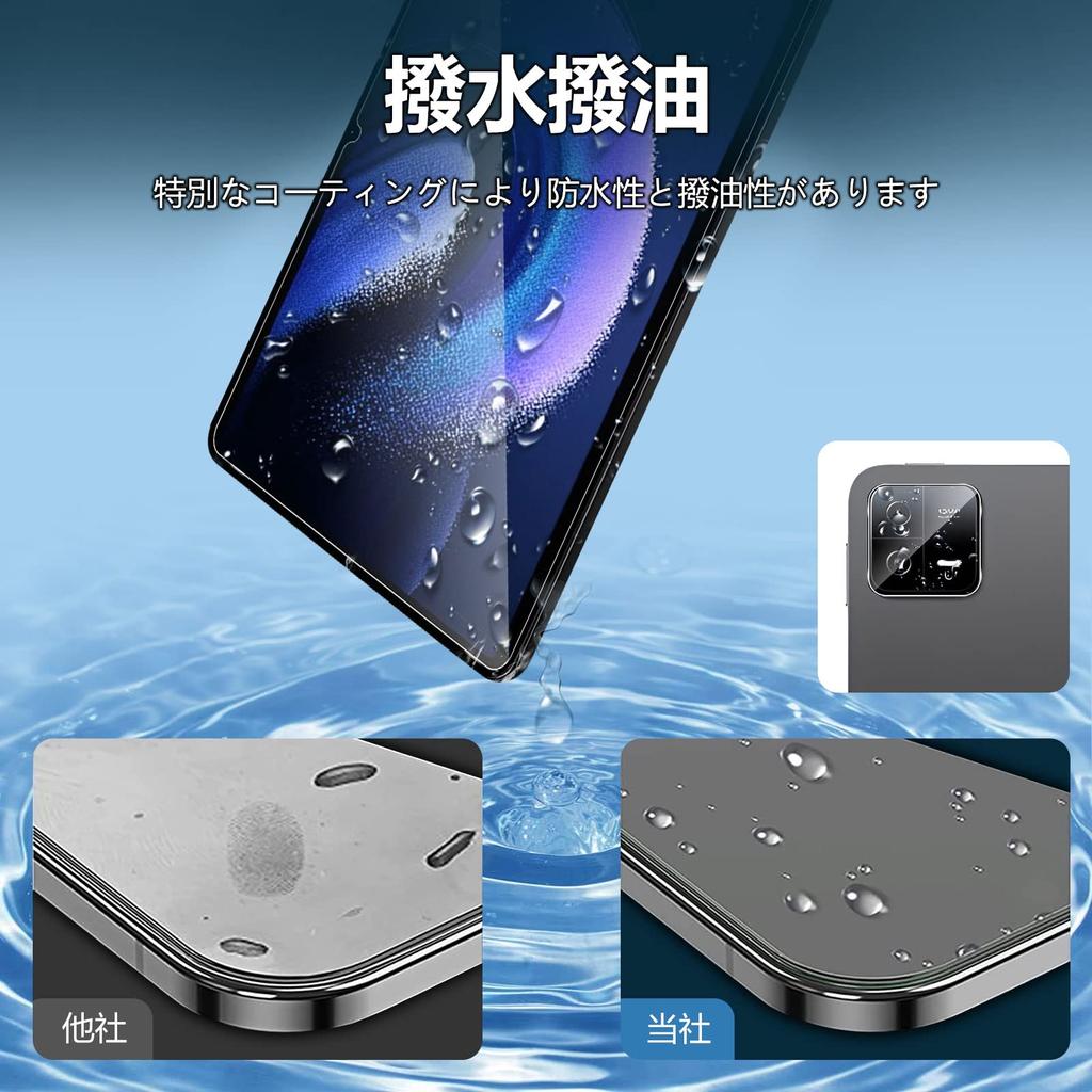 Для Xiaomi Pad6 Pad6 Pro стеклянная пленка для камеры Kluso, сделанная в Японии Asahi Glass, высокая твердость 9H, ударопрочная, небьющаяся, пропускающая, круглая кромка