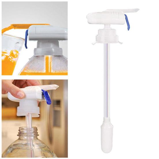 Automatic Beverage Dispenser for Fridge Hands-Free Electric Drink Jug Pump for Milk Juice Water Easy Battery-Operated Liquid Dispenser for Parties