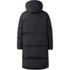 Adidas Originals Trefoil Long Down Jacket With Zip Hood Men Outerwear Black HS7291