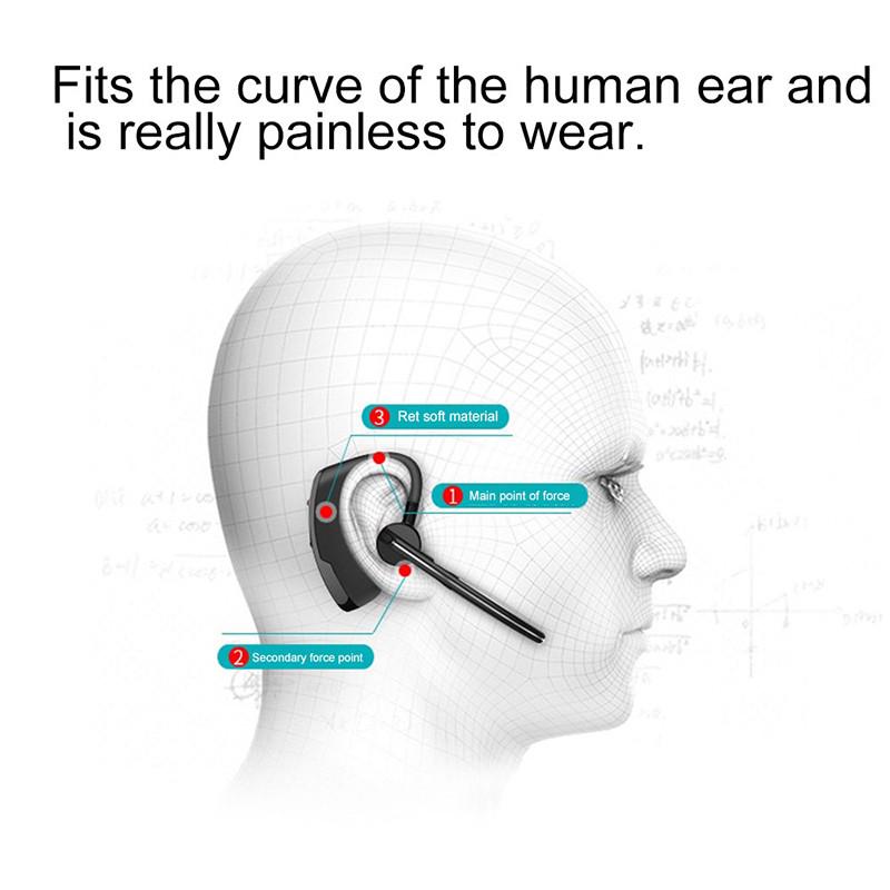 V8 Blutooth наушники Беспроводные стерео HD микрофонные наушники Bluetooth Hands In Car Kit с микрофоном для V9 iPhone Samsung Huawei Phone