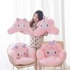 Милая подушка на сиденье Sanrio My Melody Sweet Piano Сидячая подушка Кавайная мягкая игрушка Аниме Подушка для спины Мягкая удобная подушка Диван