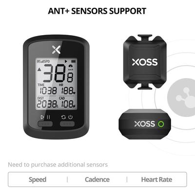 XOSS G+ GPS Велокомпьютер Беспроводной Велосипедный Спидометр Шоссейный Велосипед MTB Водонепроницаемый Bluetooth ANT+ Каденс Скорость Велосипедный Компьютер