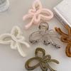 Jelly Color Hollowed Butterfly Hair Claw Clip Headwear For Women Girls Summer Transparent Bow Hairpin Hair Accessories