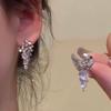 Серьги-гвоздики из серебра 925 пробы с цветочным дизайном для женщин - Элегантный весенне-летний дизайн, Модные и милые пусеты на 2026 год