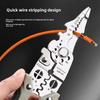 Многофункциональные клещи для зачистки и резки проводов Tuosen Electrician